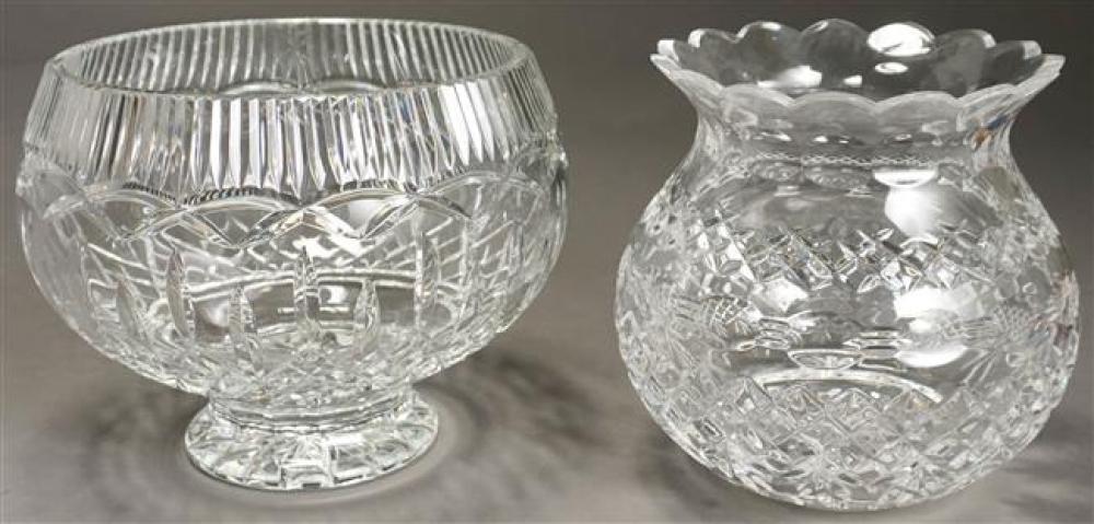 TWO WATERFORD CRYSTAL BOWLSTwo 323c1a