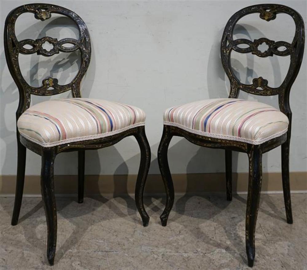 PAIR ENGLISH VICTORIAN MOTHER OF PEARL 323cbe