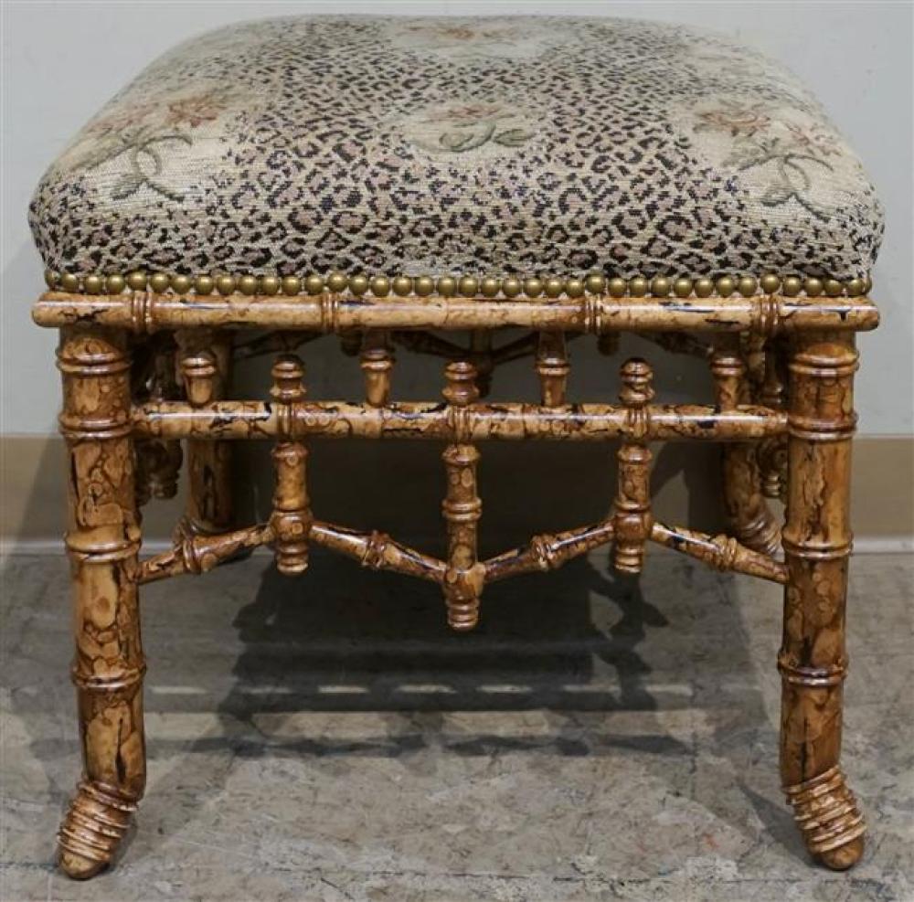 BAMBOO TURNED FRUITWOOD UPHOLSTERED 323d8c