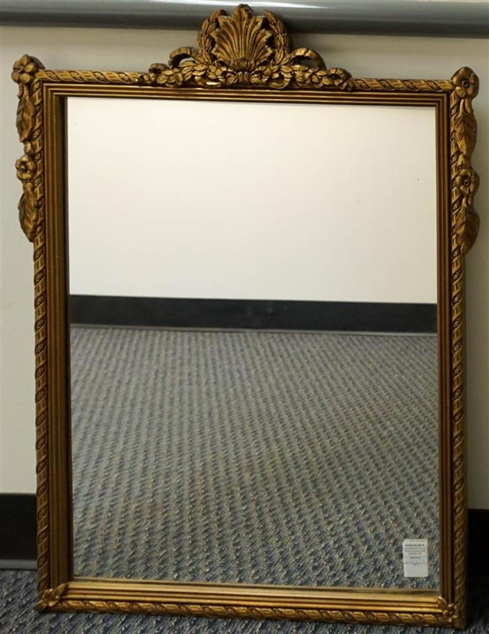 CONTINENTAL STYLE GILT FRAME MIRROR  323ddf