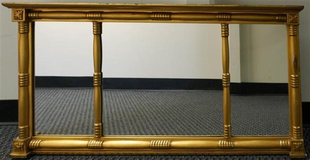 CLASSICAL STYLE GILT FRAME OVER-MANTLE