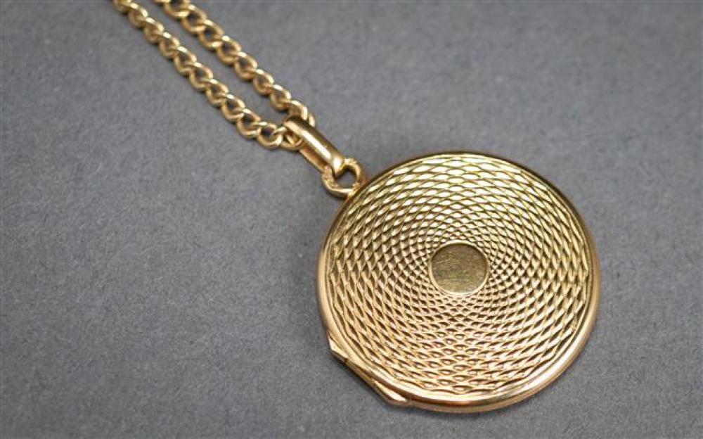 14 KARAT YELLOW GOLD NECKLACE WITH 323e58