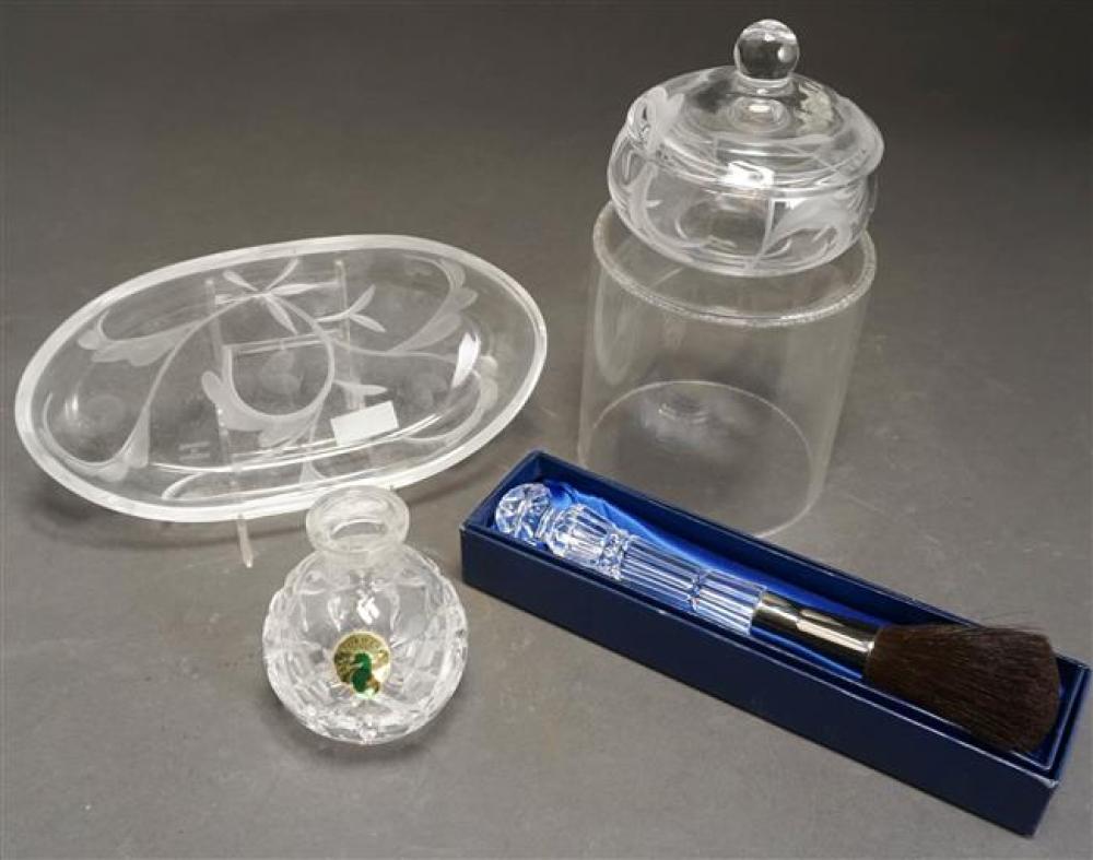 WATERFORD CRYSTAL FOUR-PIECE ASSEMBLED