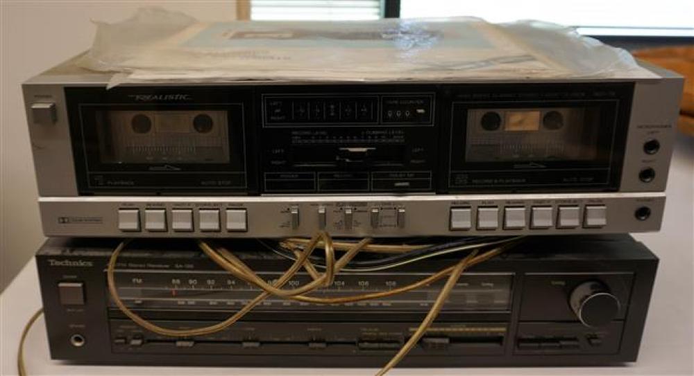 TECHNICS STEREO AND REALISTIC DUAL CASSETTETechnics