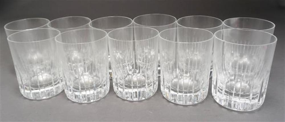 ELEVEN BACCARAT CRYSTAL OLD FASHIONSEleven 323f59