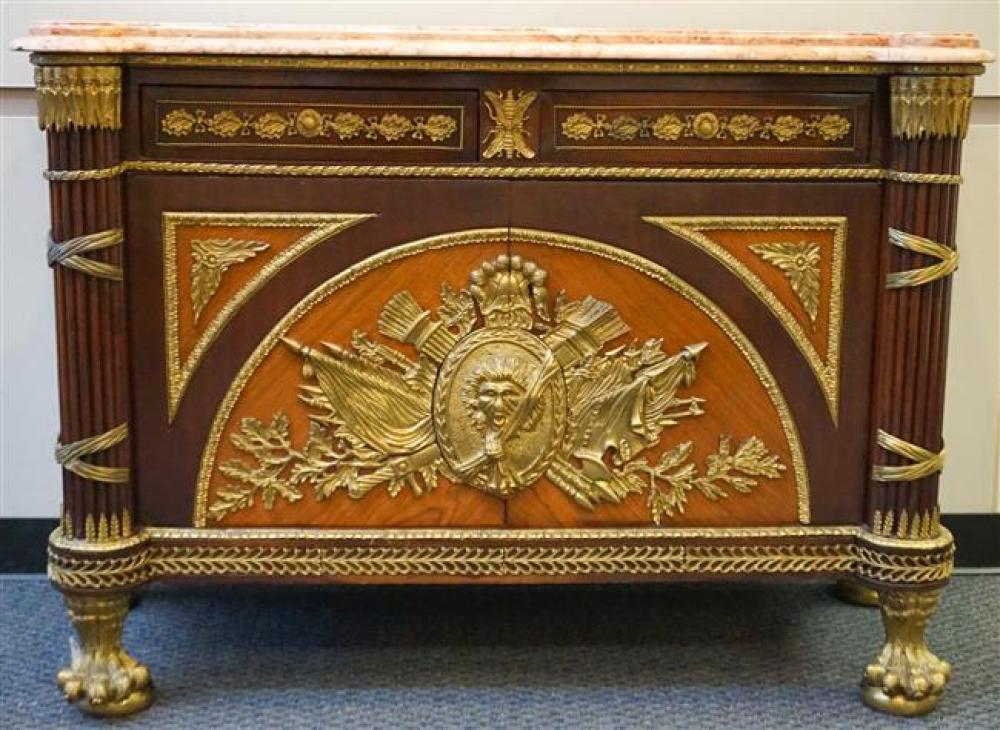 LOUIS XVI STYLE ORMOLU MOUNTED