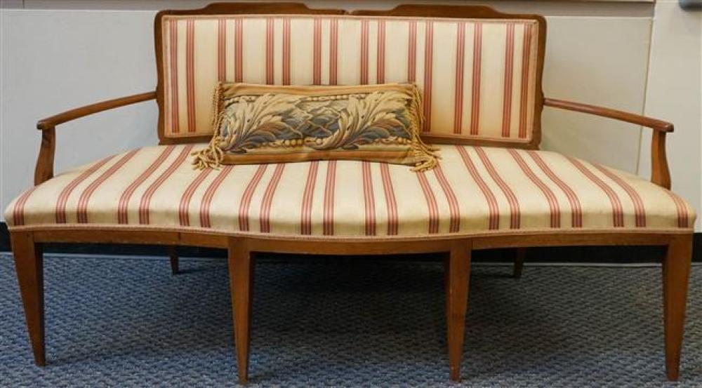 PROVINCIAL STYLE STRIPE UPHOLSTERED