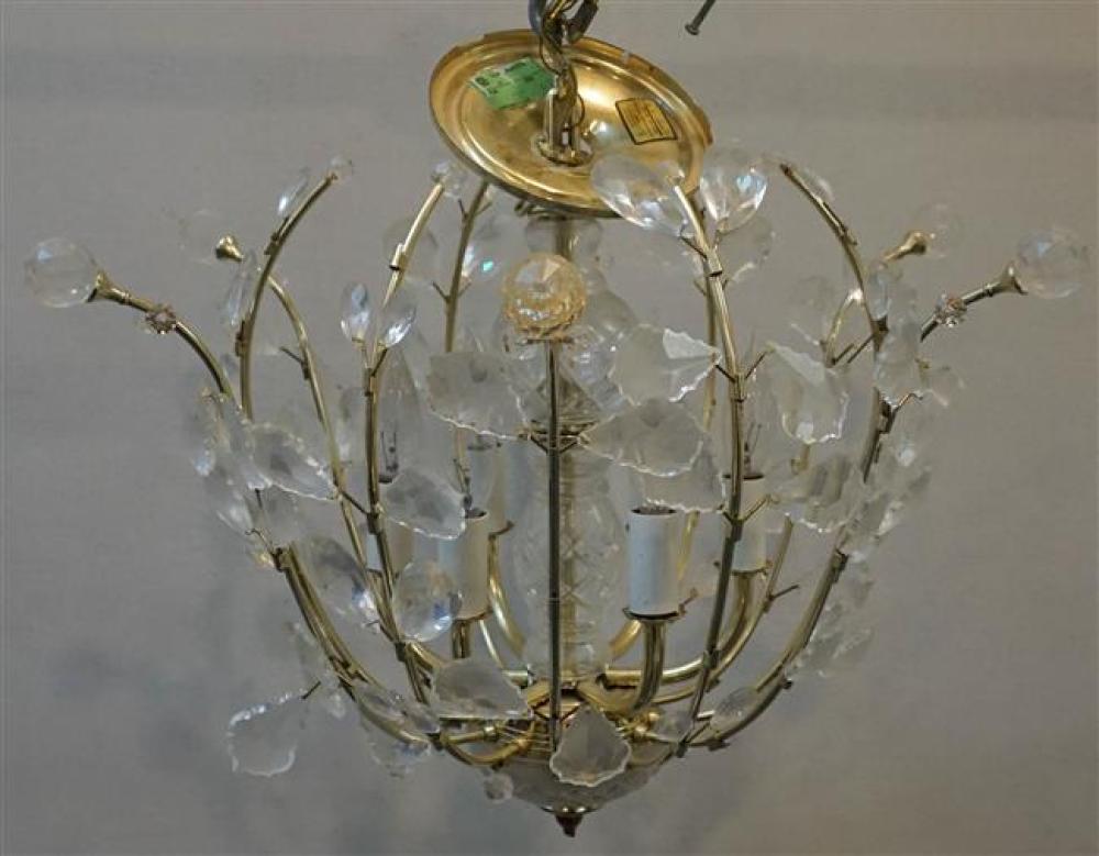 CONTEMPORARY BRASS AND CRYSTAL 323f9c