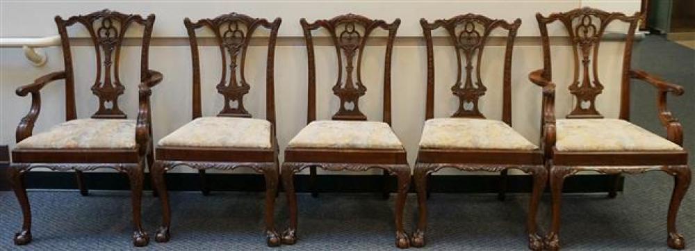 SET OF FIVE GEORGIAN FURNISHING