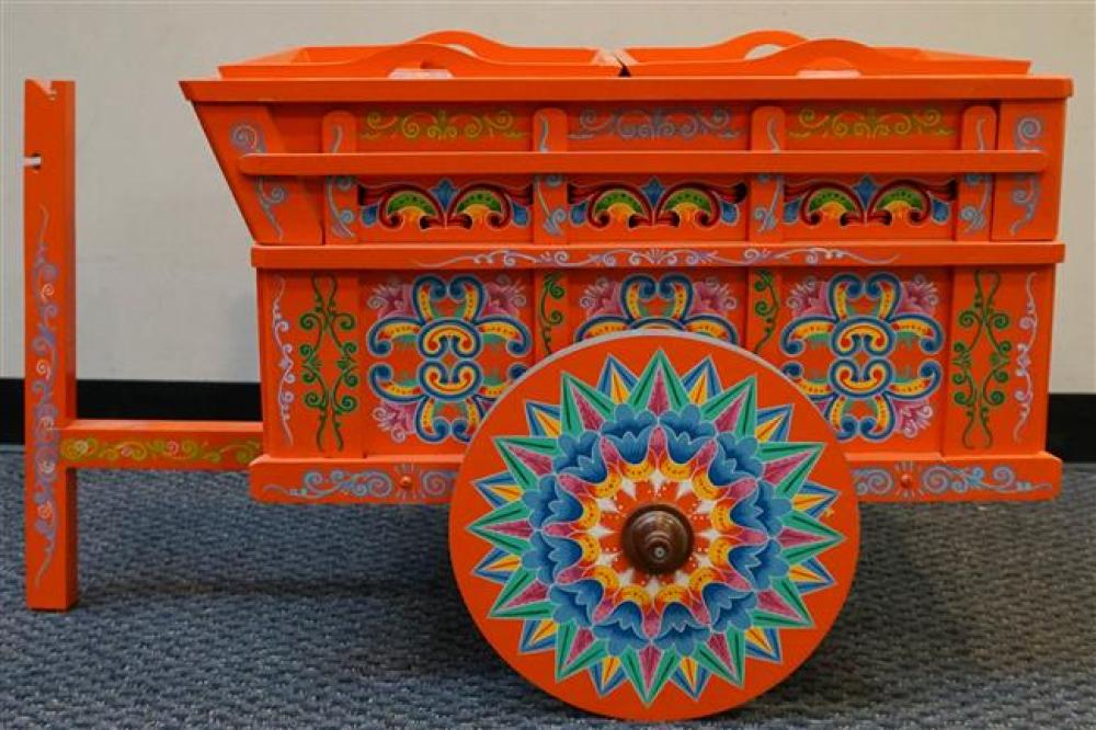 COSTA RICAN DECORATED CART H  323ff8