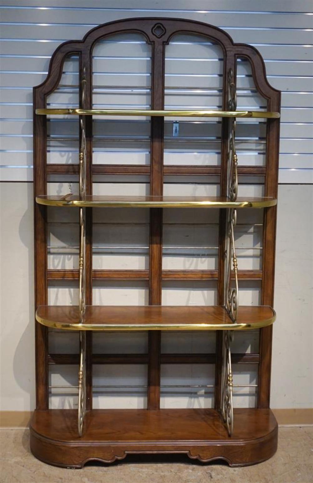 OAK BRASS AND STEEL BAKER S RACK  324112