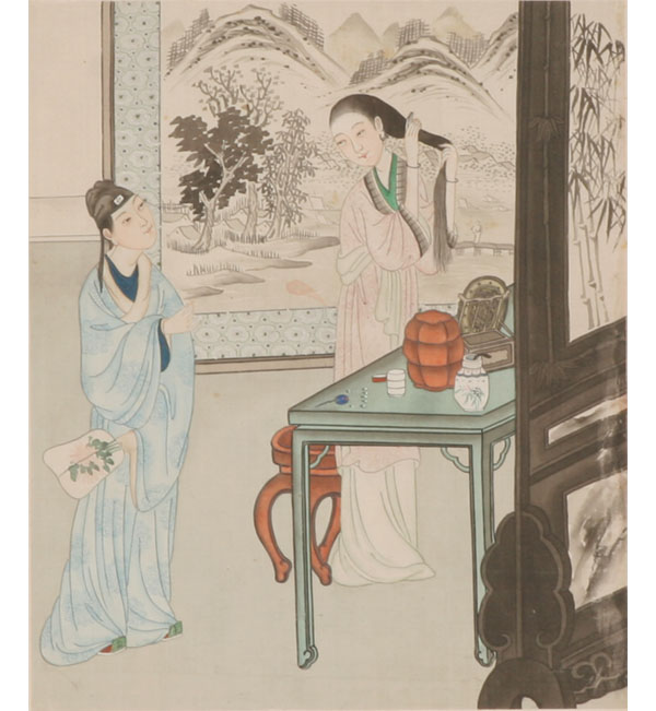 Japanese Shunga erotic watercolor 50683
