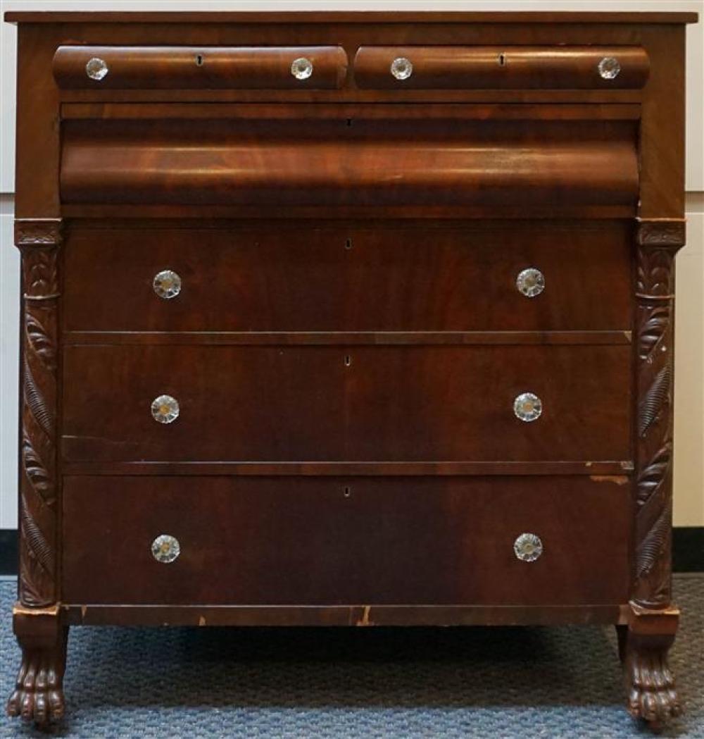 CLASSICAL STYLE CARVED MAHOGANY 324130