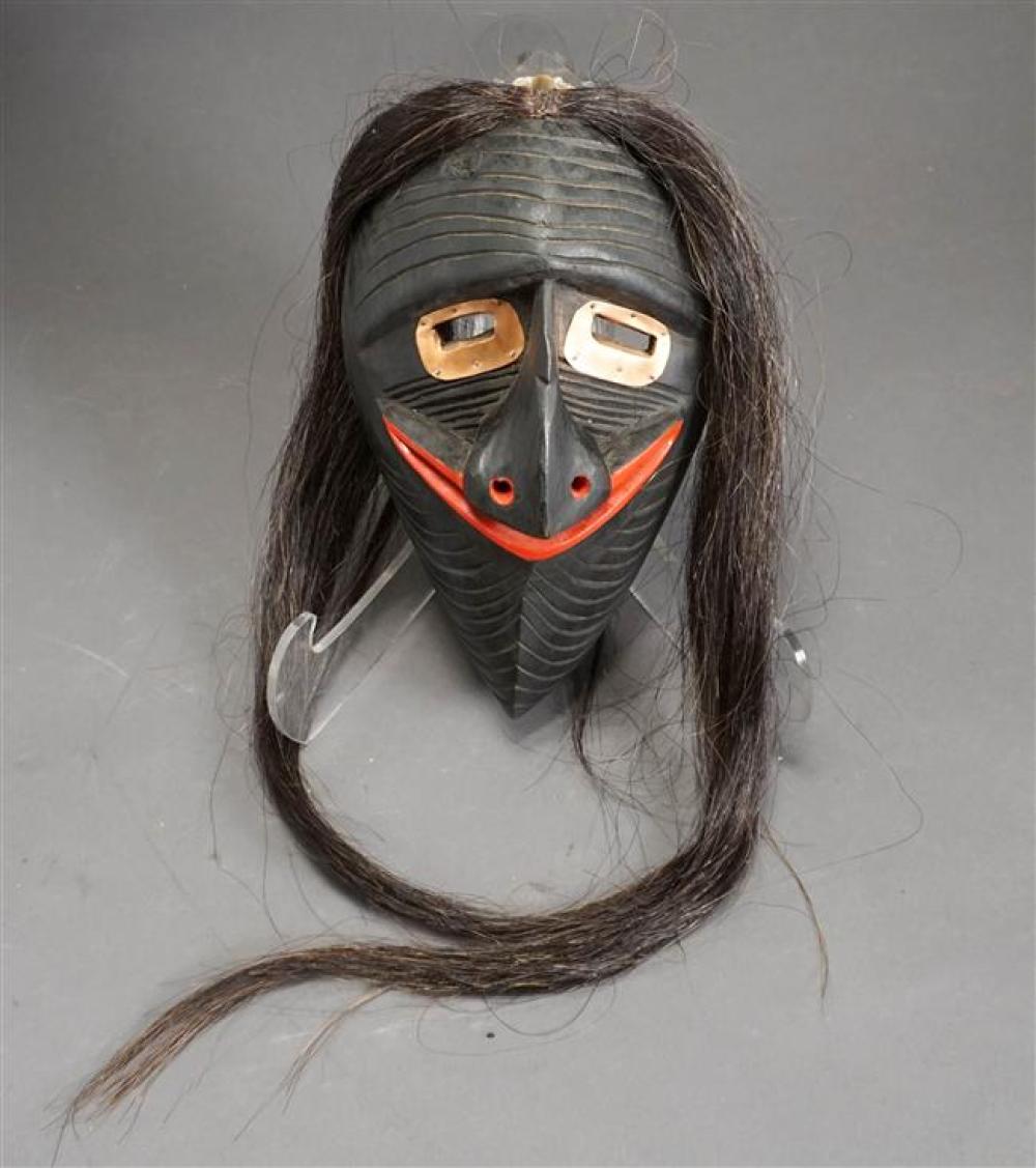 MOHAWK, ACROSS THE RIVER WOLF MASK,