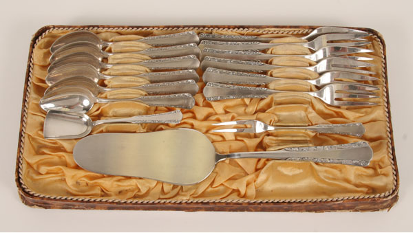 WMF German silver flatware in an 506ab