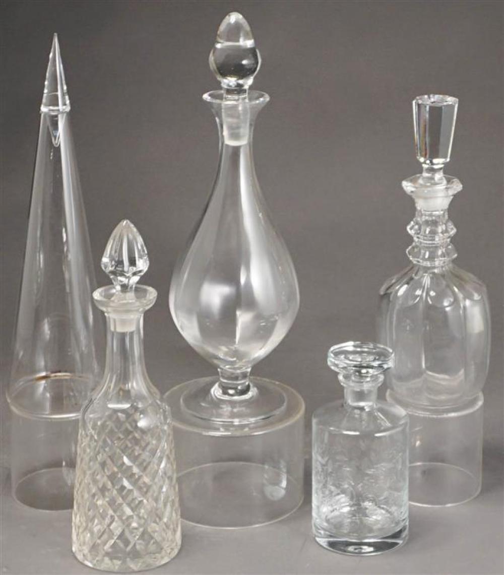 WATERFORD CUT CRYSTAL GLASS DECANTER 3242f6