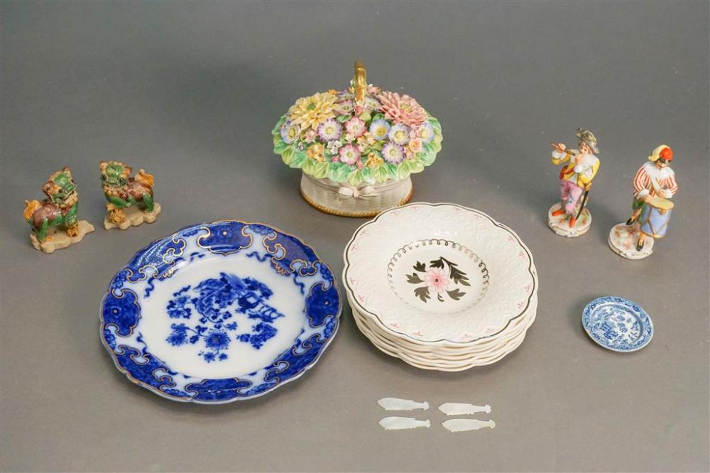 GROUP OF MOSTLY EUROPEAN CERAMIC