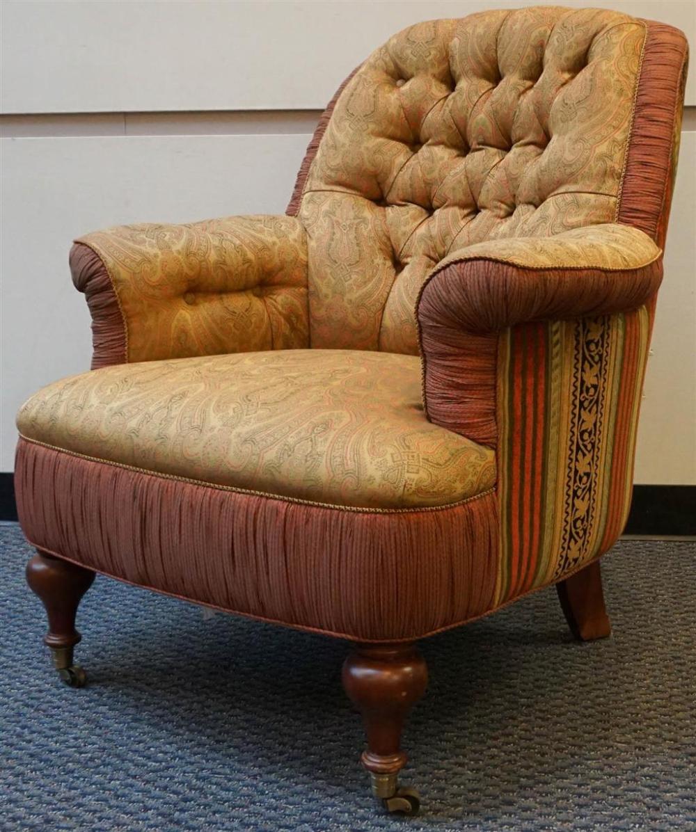 PAISLEY UPHOLSTERED ACCENT CHAIR,