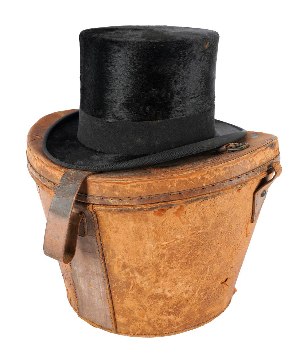 ANTIQUE ENGLISH TOP HATbeaver,