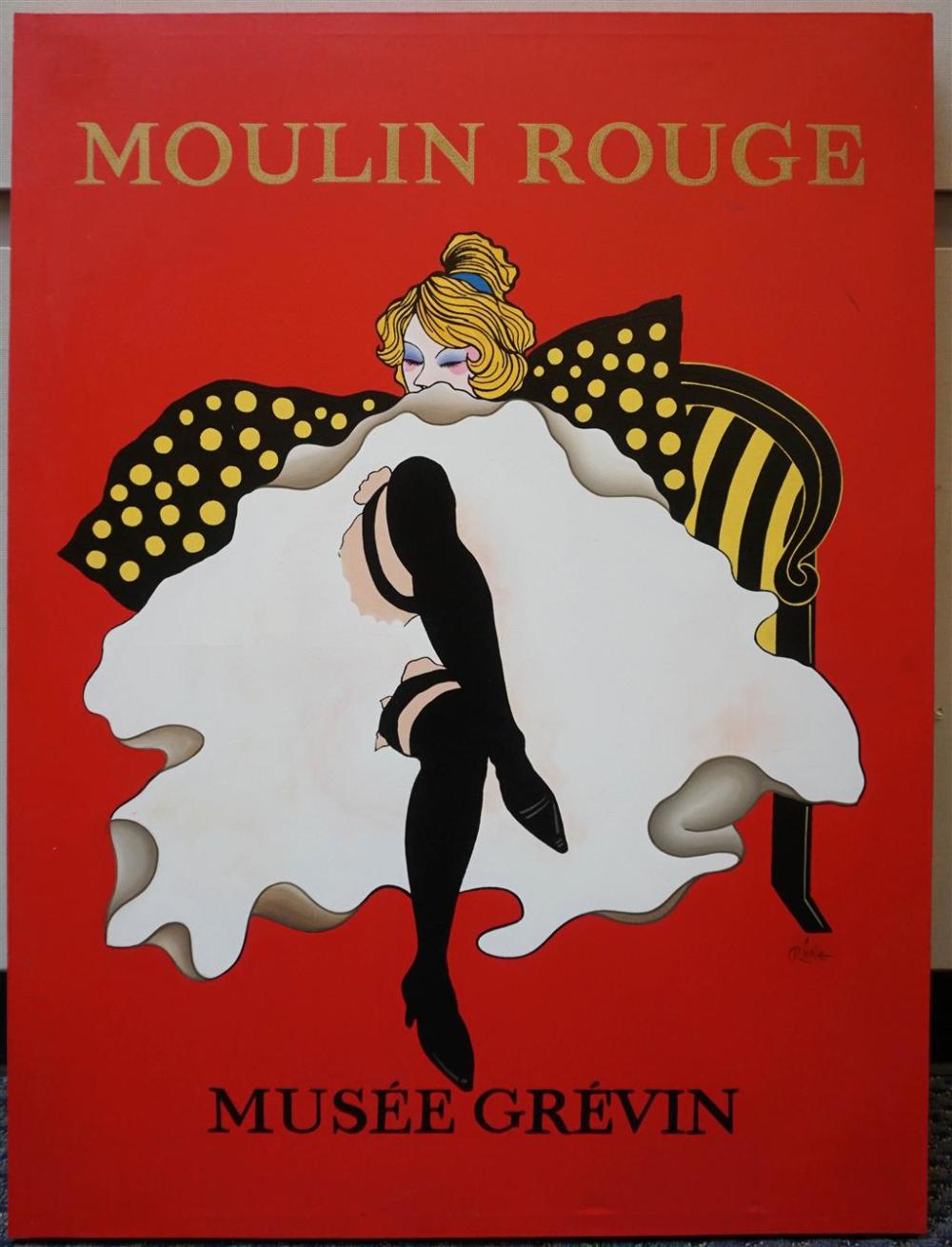 MOULIN ROGUE MUSEE GREVIN PRINT 326bbd