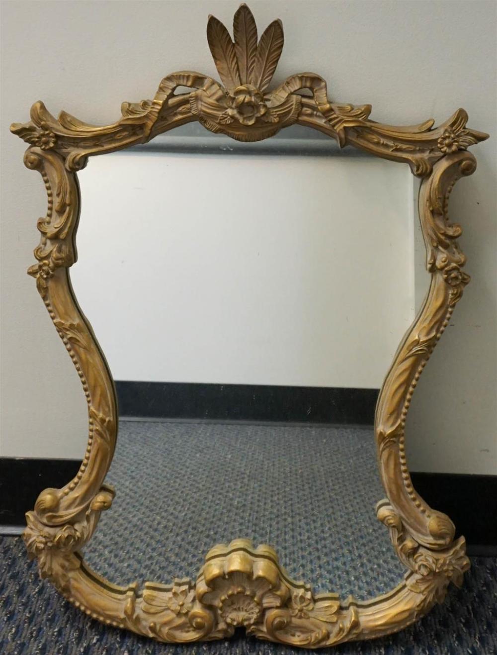 LOUIS XV STYLE GILT DECORATED FRAME
