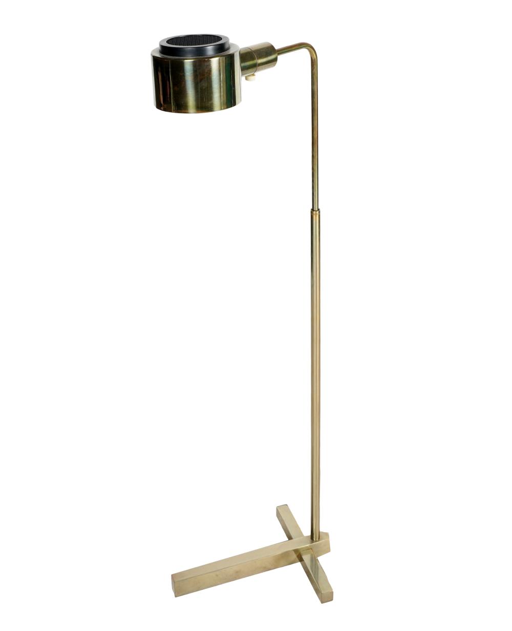 CASELLA MODERNIST BRASS FLOOR LAMPwith 326bda