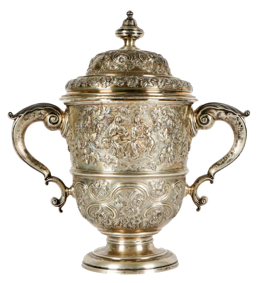 GEORGE II STERLING CUP & COVERJohn Swift,