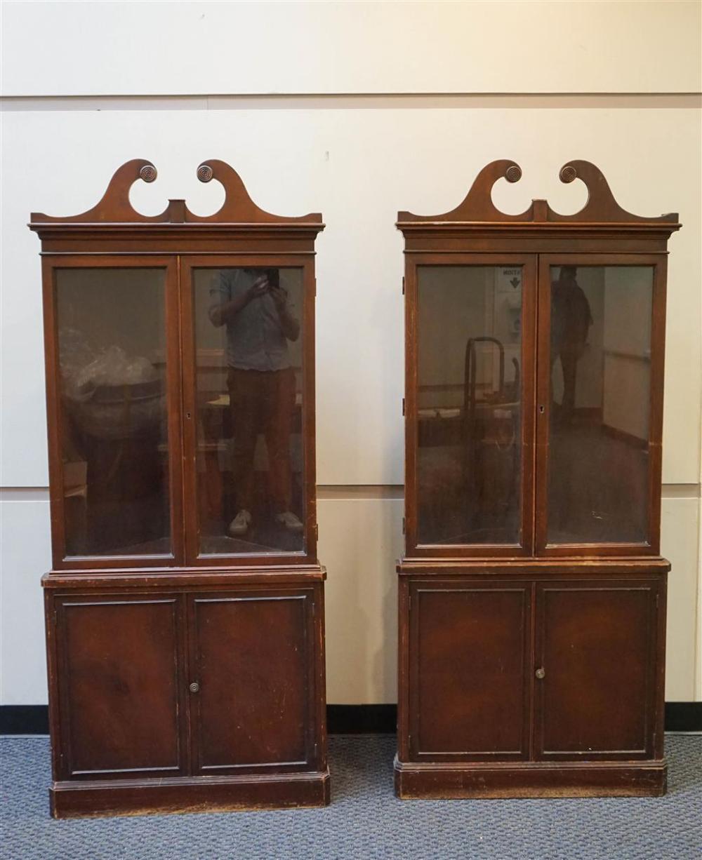 PAIR GEORGE III STYLE MAHOGANY 326c16