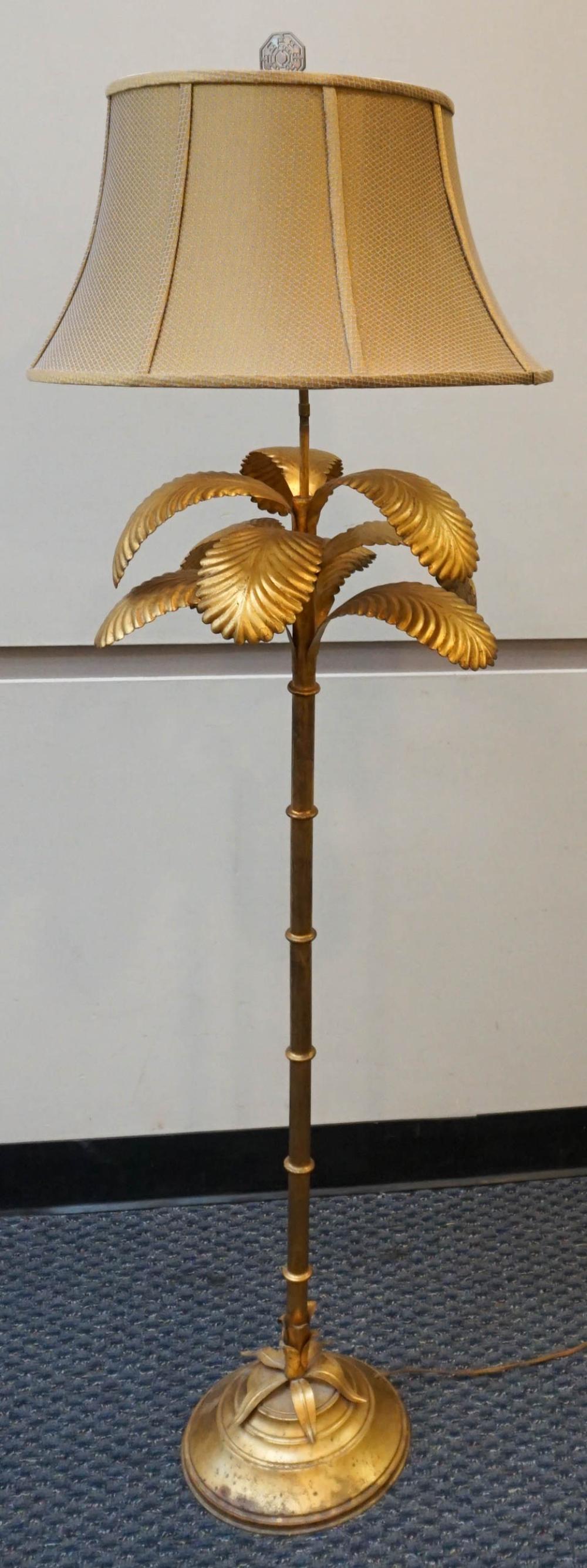 REGENCY STYLE GILT DECORATED METAL