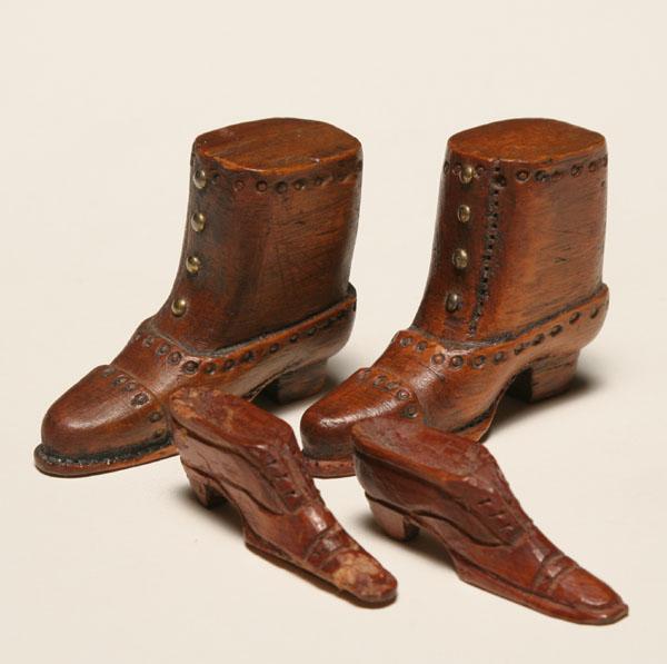 Two pairs of 19th century hand