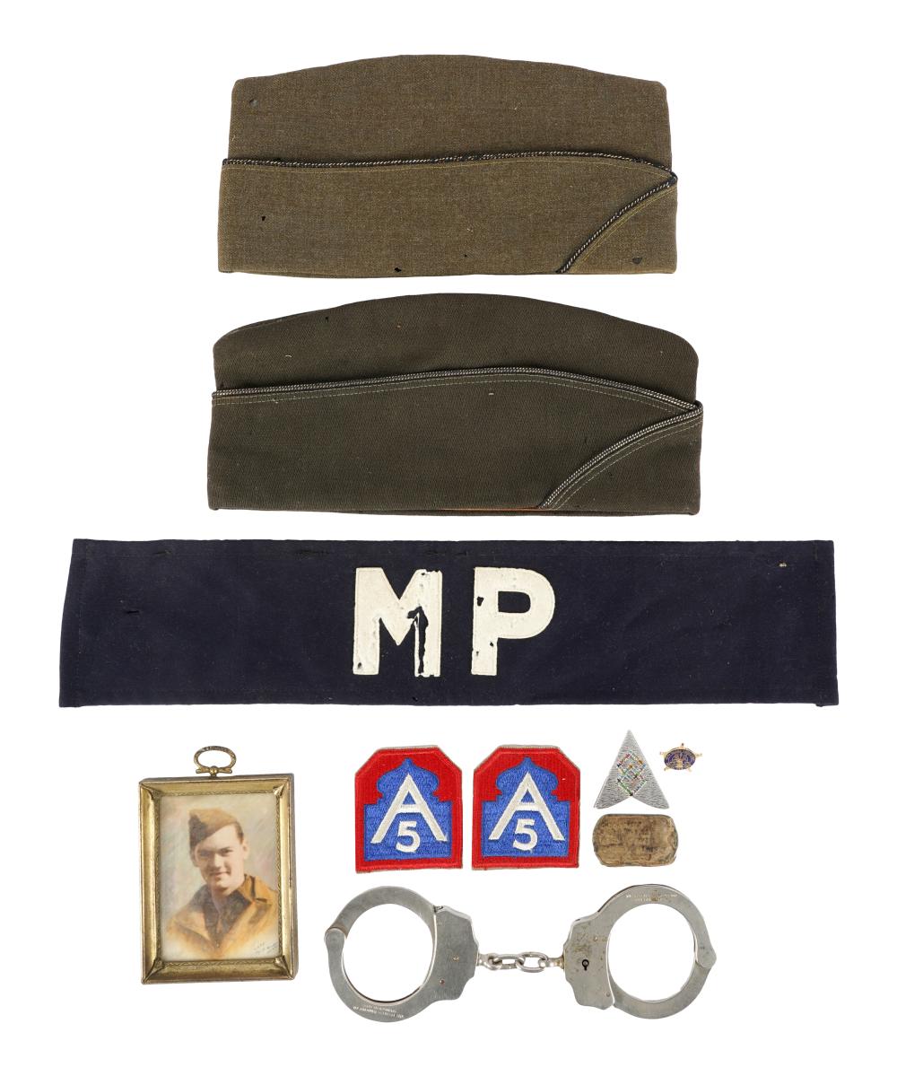 COLLECTION OF MILITARY POLICE EPHEMERAcomprising 326cef