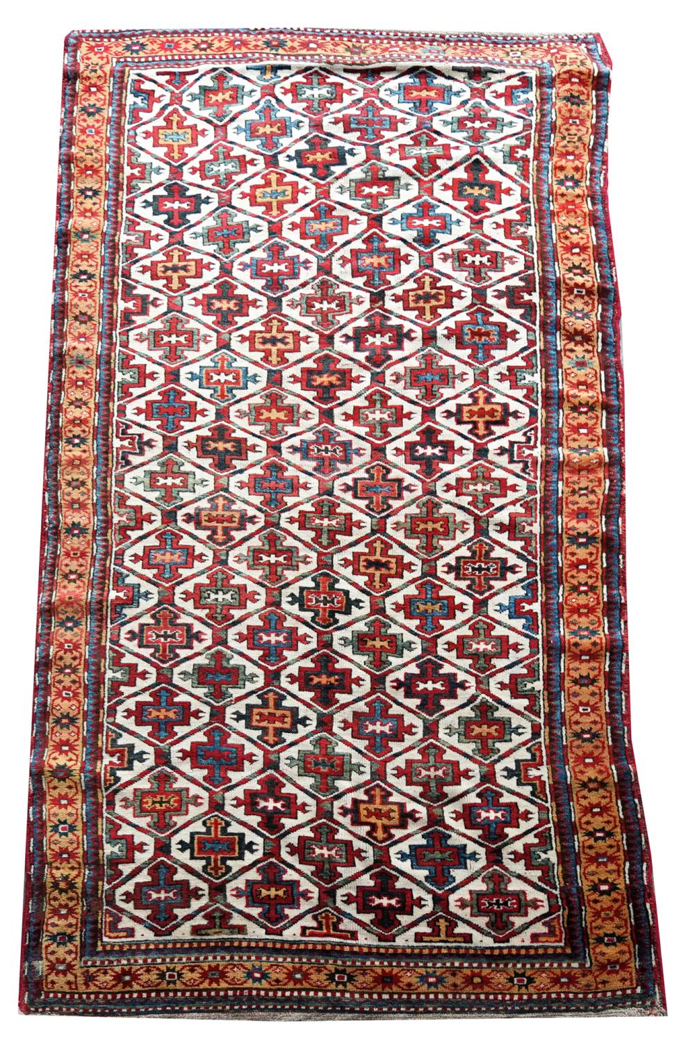 KAZAK RUGwool on wool; 7'11" x