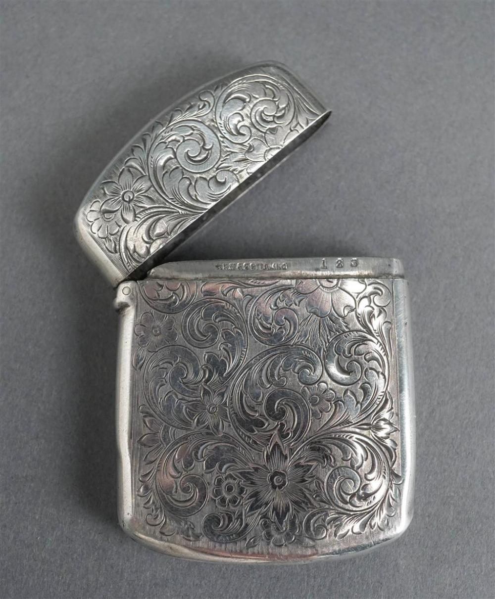 WALLACE STERLING SILVER MATCH SAFE  326d47