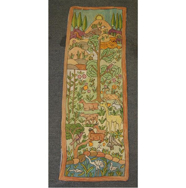 Hand woven tapestry/rug; various