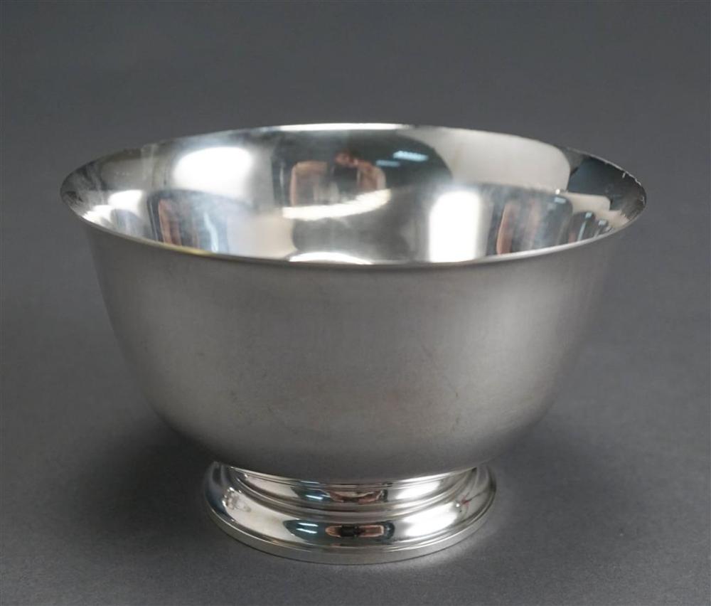 TIFFANY & CO STERLING SILVER BOWL, 6.5