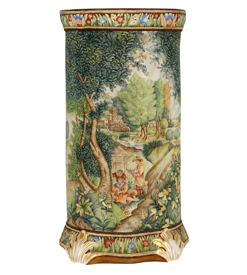 SITZENDORF TAPESTRY STYLE PORCELAIN 326dc4