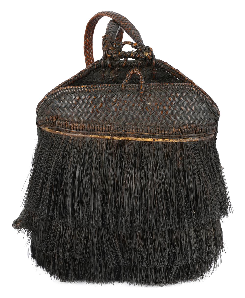 AFRICAN BASKETRY BABY CARRIERProvenance: