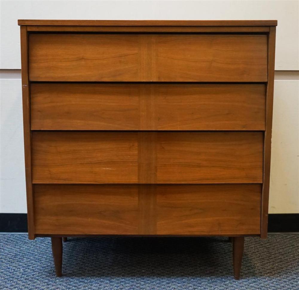 MID CENTURY MODERN WALNUT CHEST 326df1