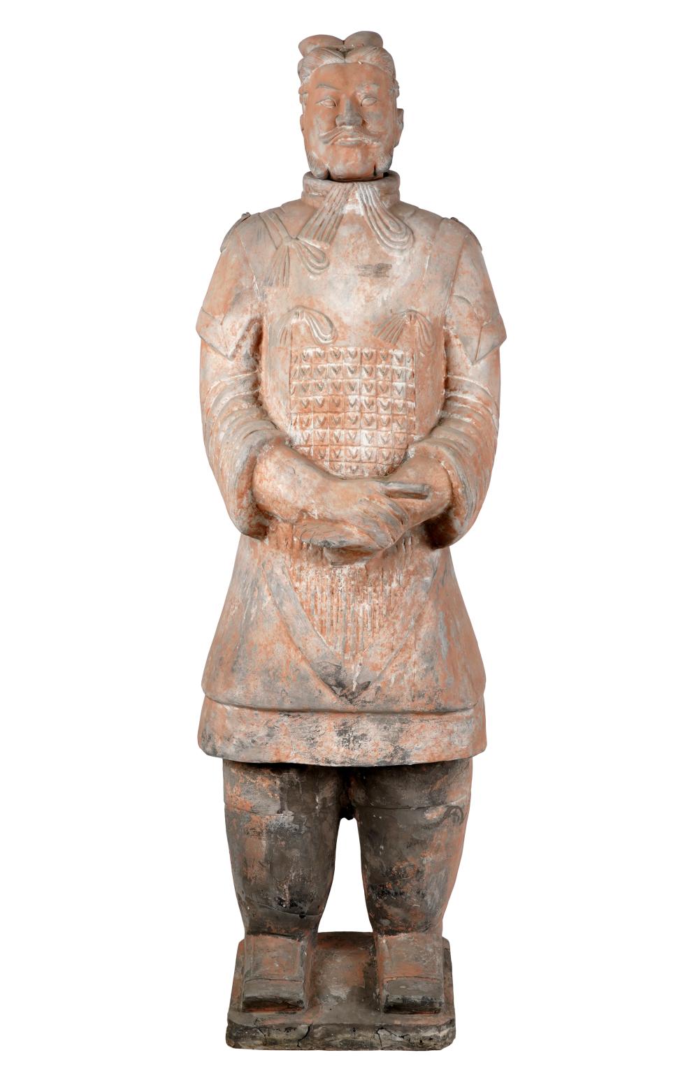 LARGE CHINESE TERRACOTTA FIGURE 326e67