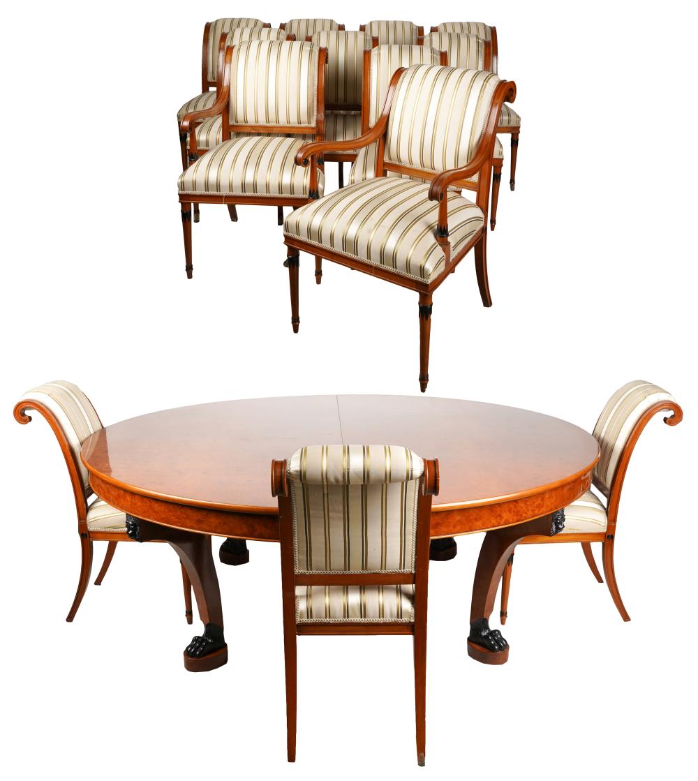 EMPIRE-STYLE DINING SETmanufacturer