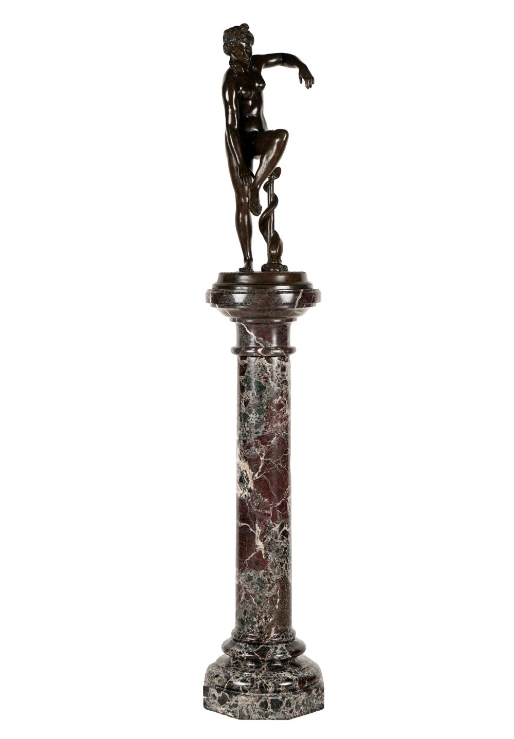 CLASSICAL-STYLE PATINATED BRONZE