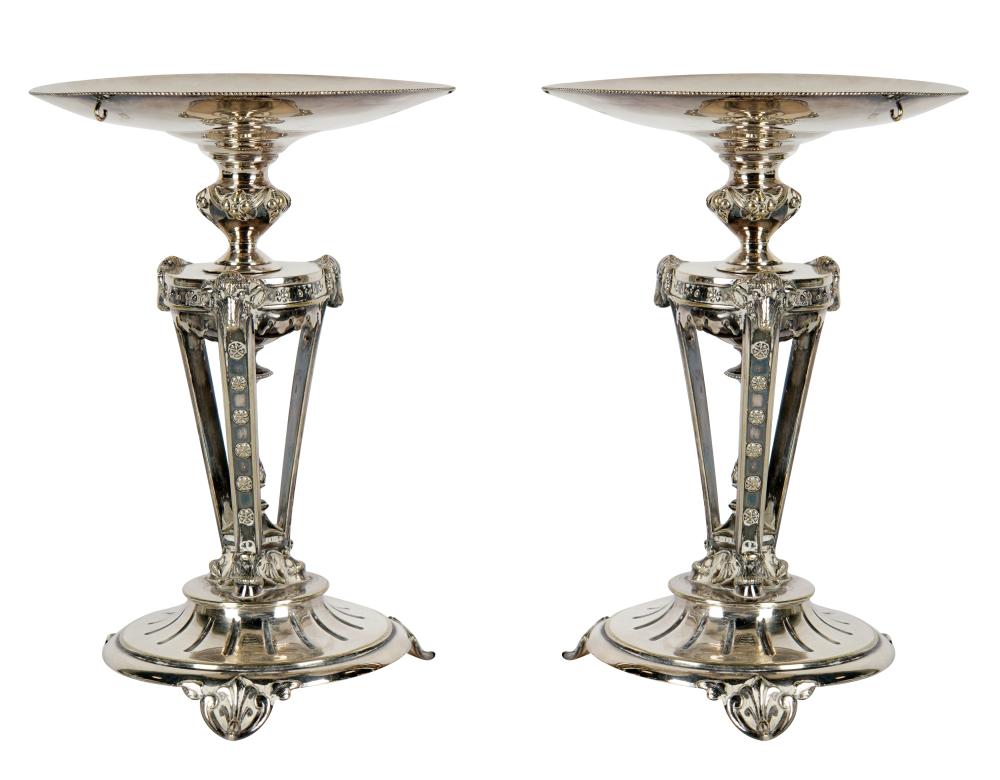 PAIR OF NEOCLASSIC SILVER PLATE 326ebf