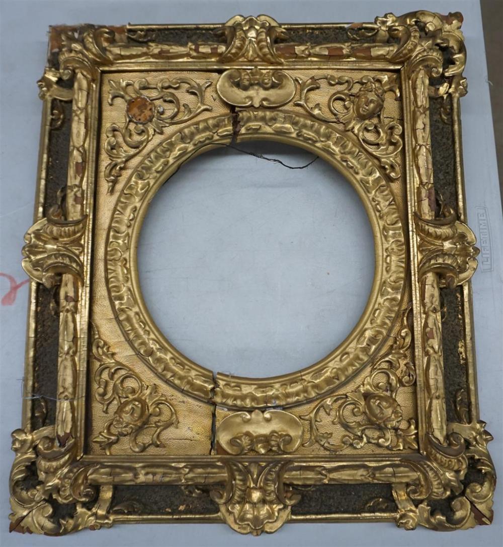 GILT DECORATED FRAME, 20 X 18 INGilt