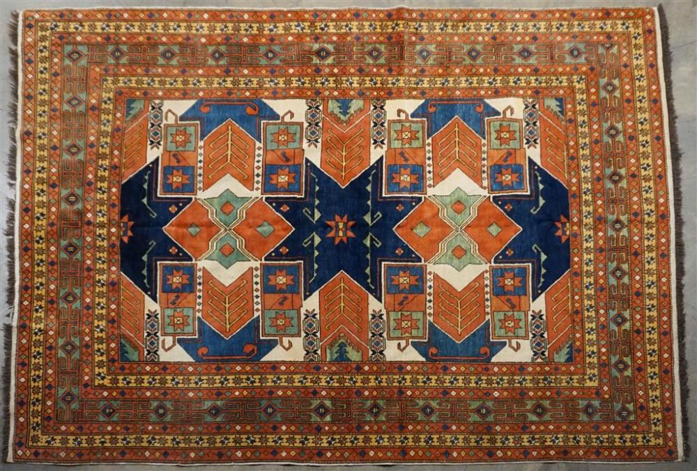 TURKISH KAZAK RUG, 7 FT 1 IN X