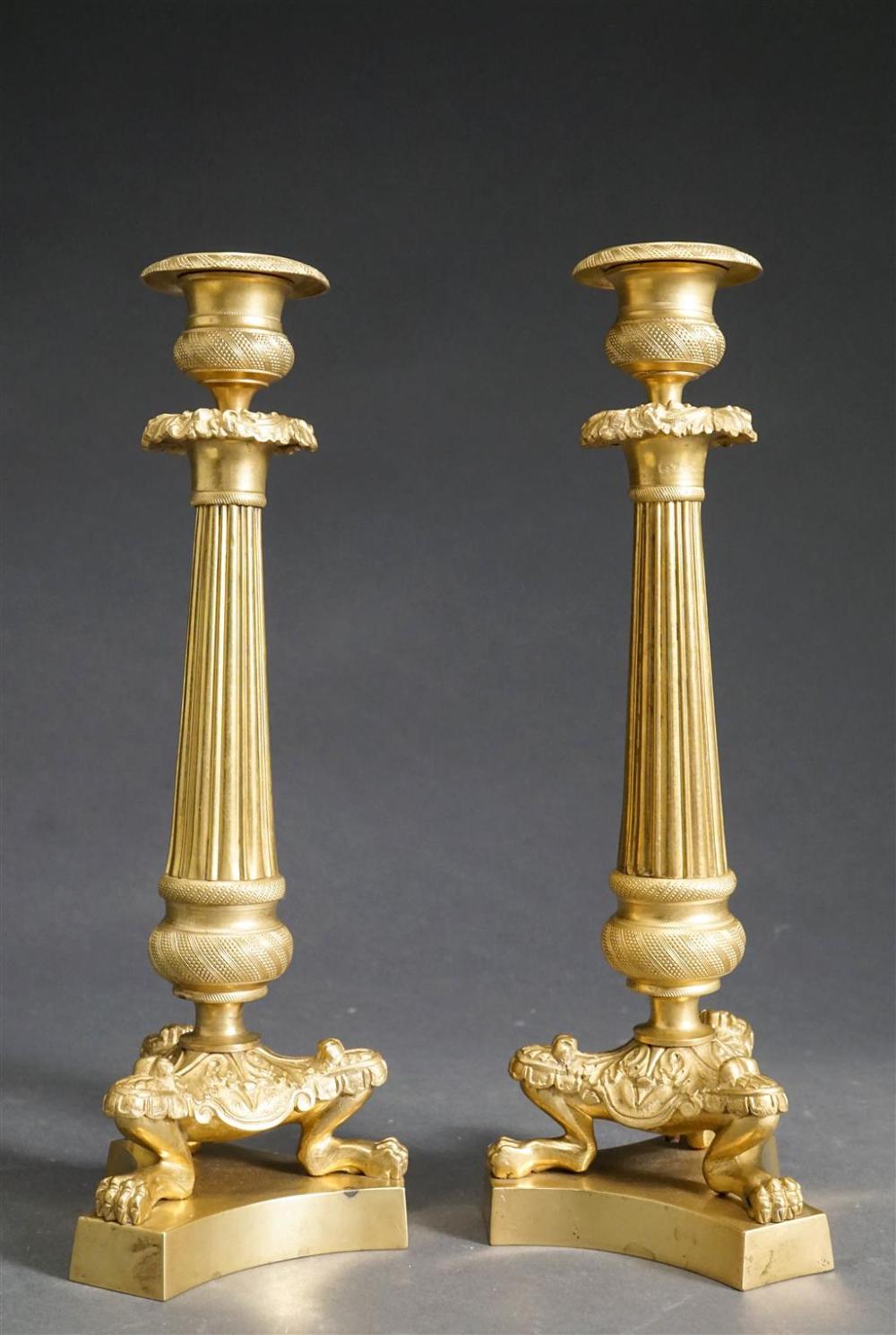 PAIR OF FRENCH EMPIRE STYLE ORMOLU 326f48