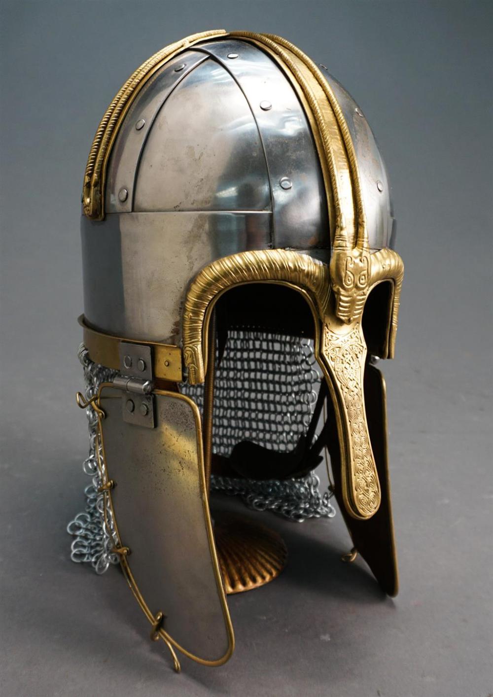 REPRODUCTION HELMET WITH CHAINMAILReproduction 326fd9