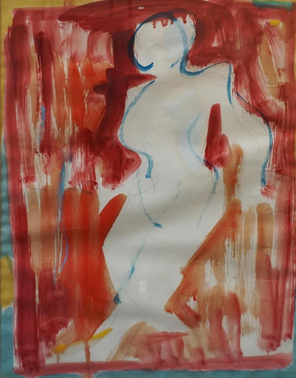 20TH CENTURY SCHOOL ABSTRACT WOMAN  32700a