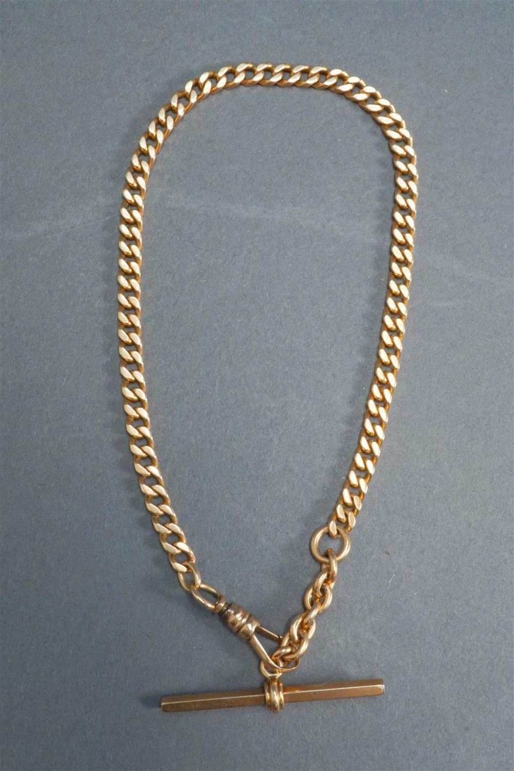 14-KARAT YELLOW-GOLD WATCH CHAIN,