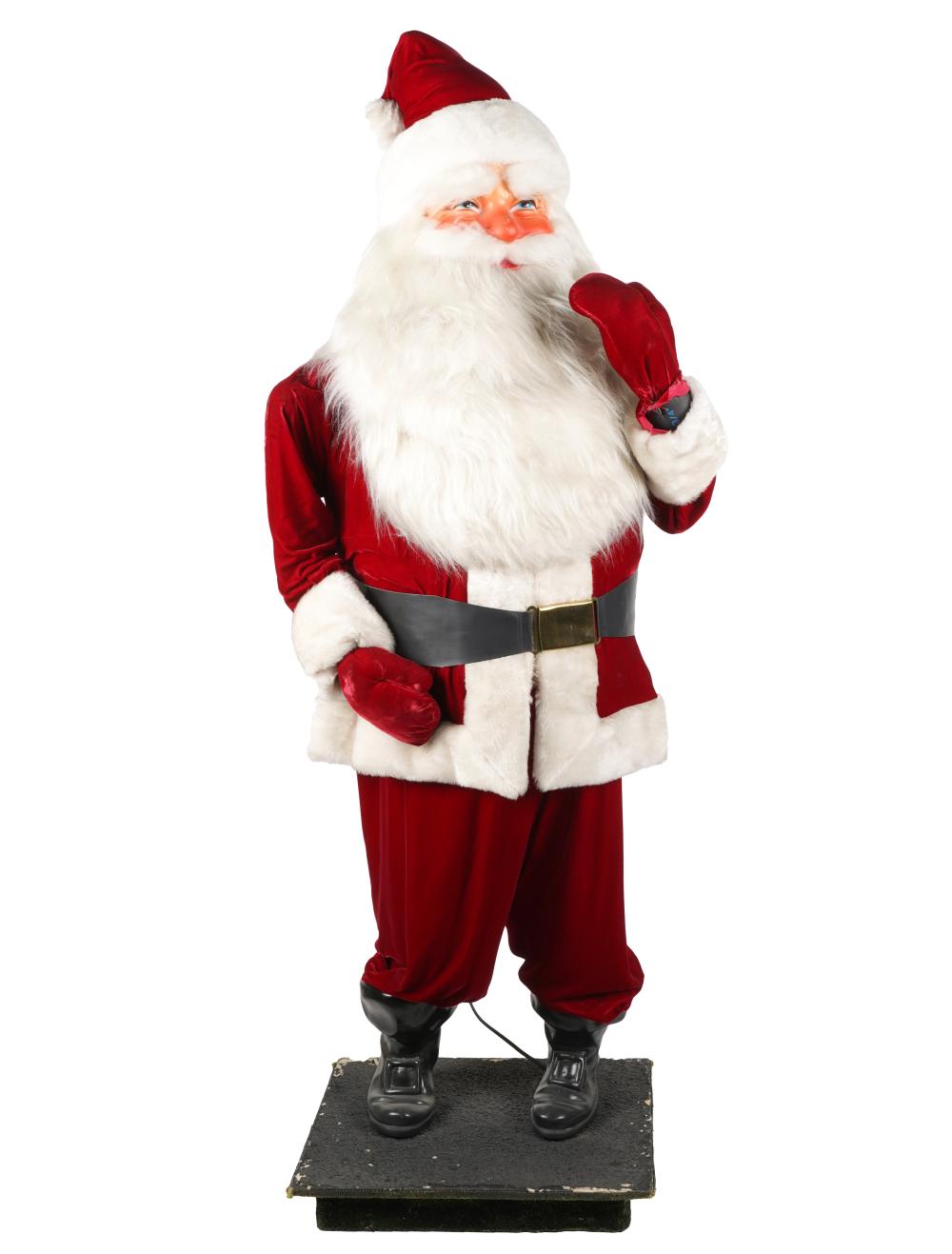 DEPARTMENT STORE DISPLAY SANTA 3270a4