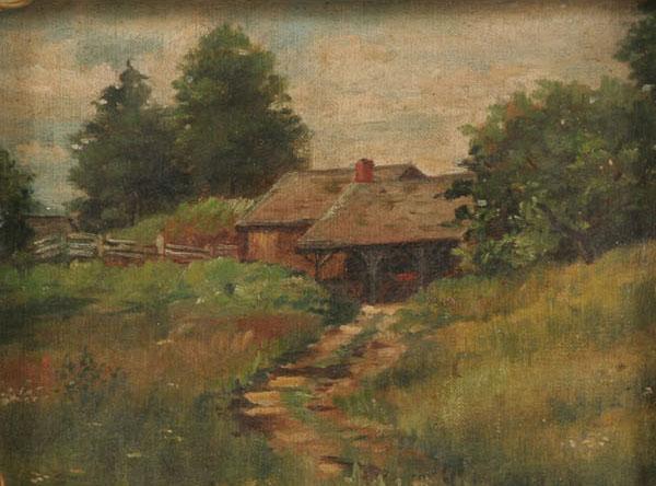 Two early 20th century summer landscapes,